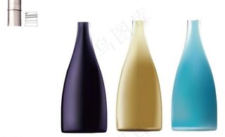 瓶子ai 色系模版图片