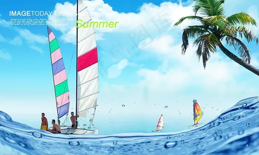 夏天的故事图片