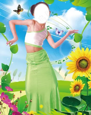 儿童民族舞图片