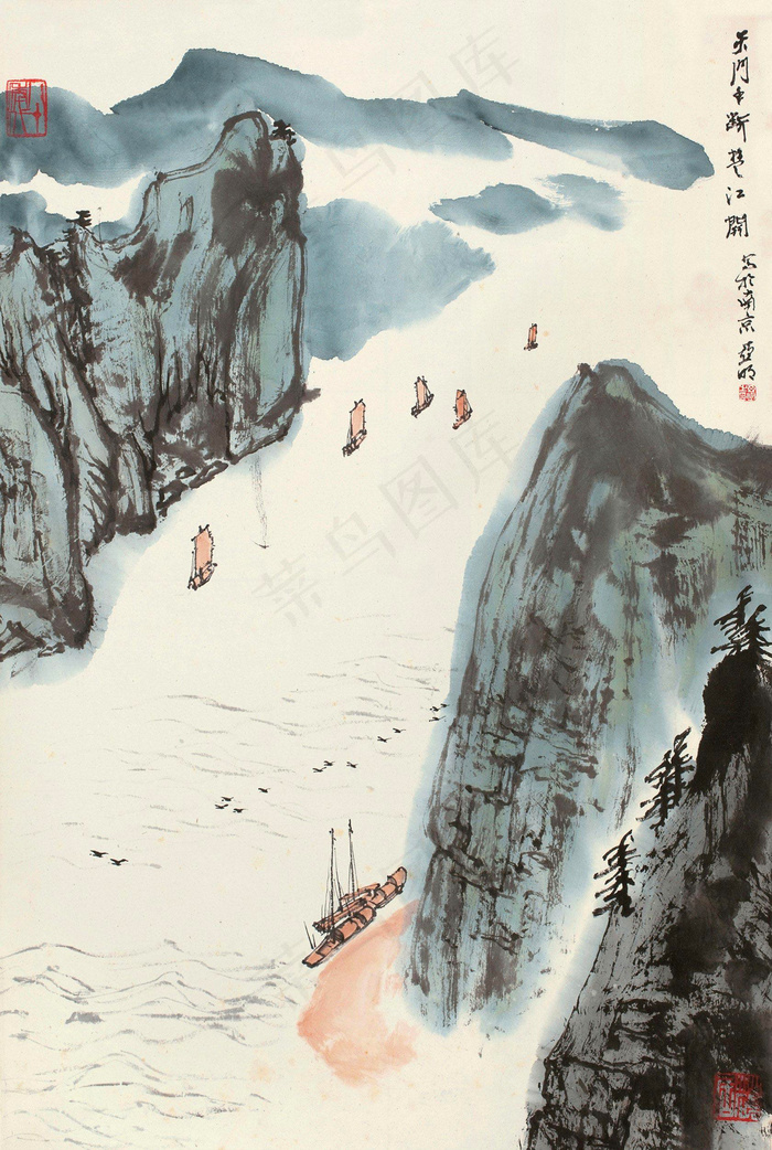 峡江图图片