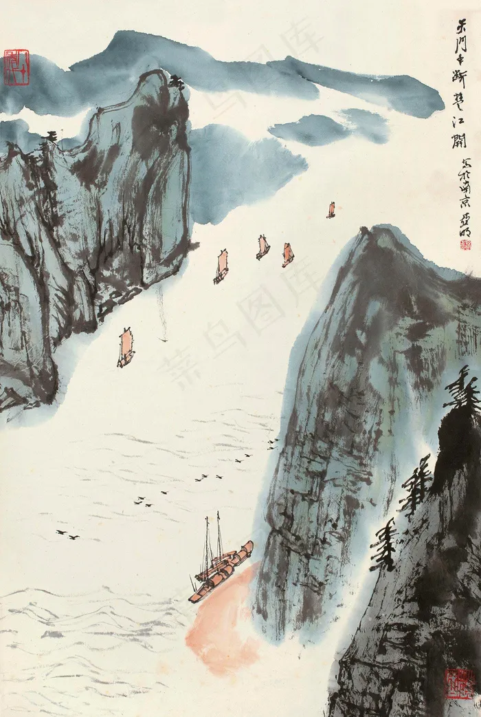 峡江图图片