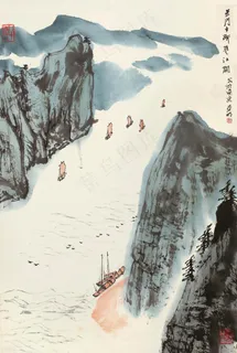 峡江图图片 峡江图图片