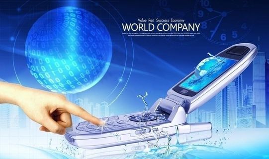 科技 现代 手机广告图片