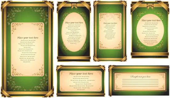 精美欧式边框矢量素材欧式边框