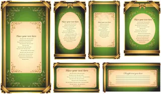 精美欧式边框矢量素材欧式边框