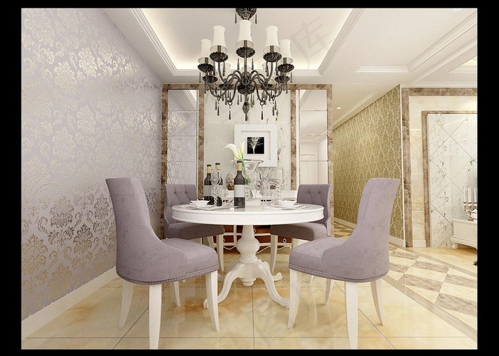 欧式家装效果图图片