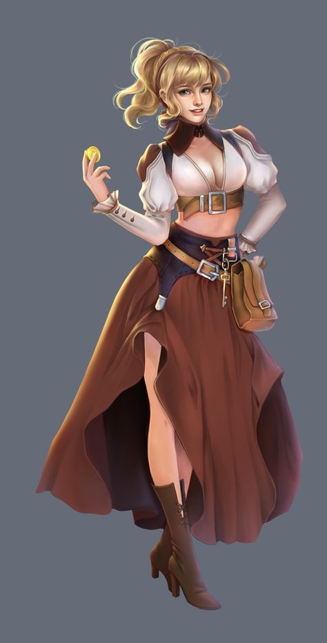 卡通游戏 原画