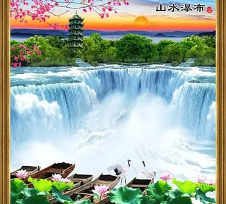 山水画 山水风景图片