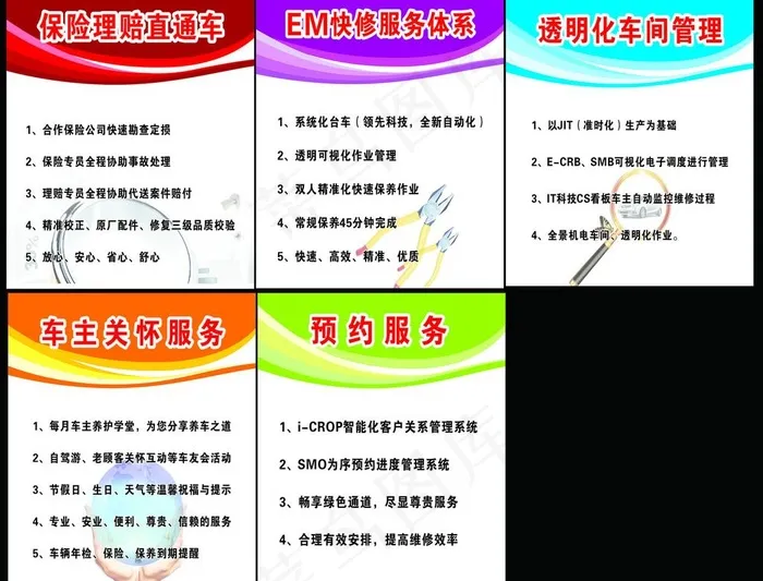 汽车 制度牌图片(6500X800)cdr矢量模版下载