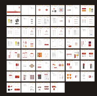 vi品牌视觉形象手册图片