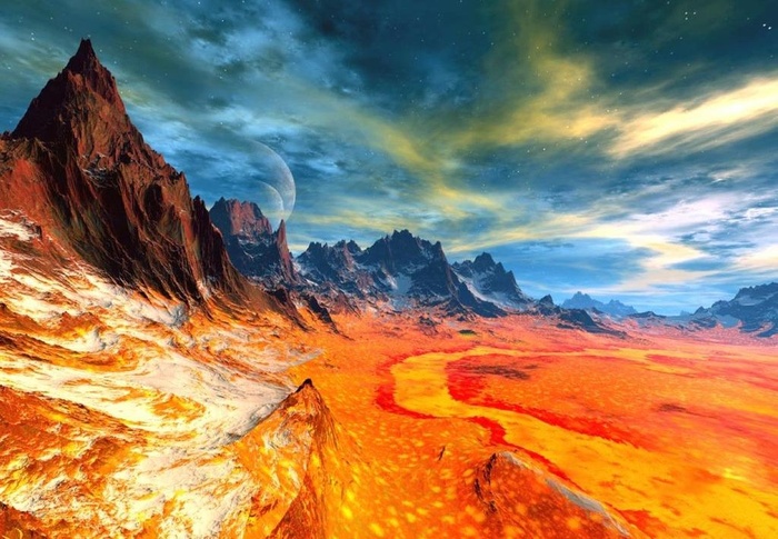 风景画设计图片