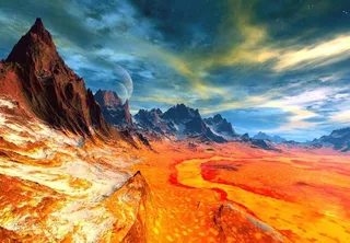 风景画设计图片