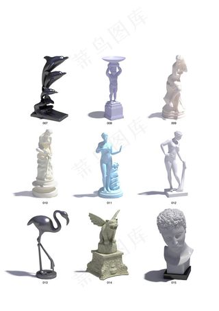 雕像雕塑模型
