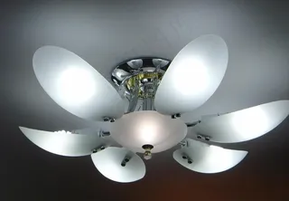 风扇叶形 吊灯图片