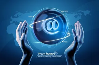 信息科技商务PSD分层素材