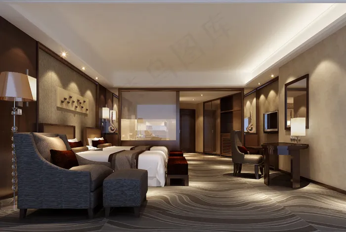 客房效果图图片