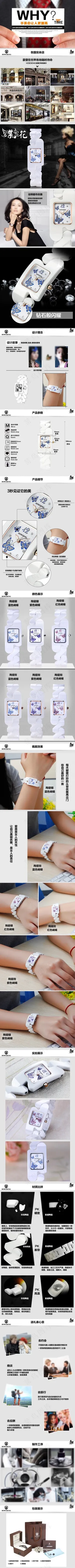 手表详情psd图片