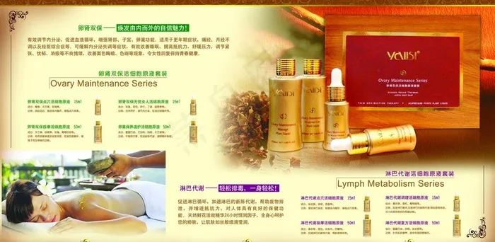 雅丽丝产品折页图片(4252X2315(DPI:300))psd模版下载