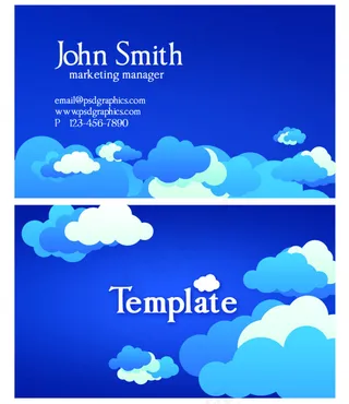 通用个性创意名片模板