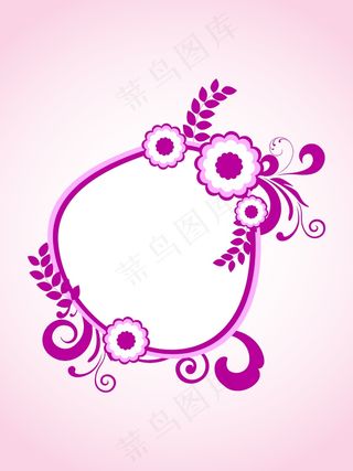 与边框装饰矢量背景