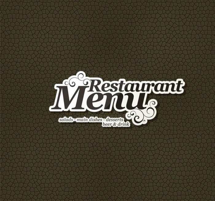 欧式花纹 欧式菜单封面图片