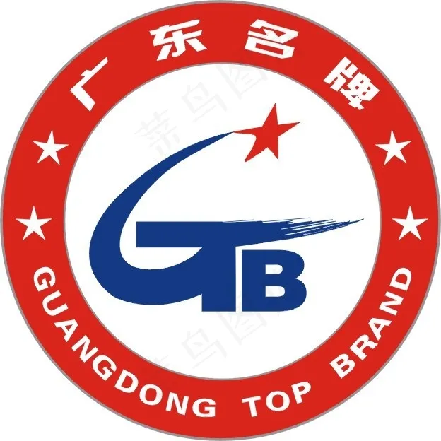 广东名牌标志cdr矢量模版下载