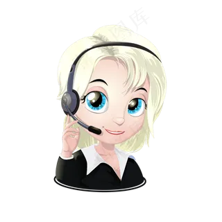 客服服务图标PNG透明背景免扣素材