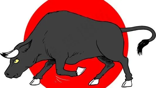 卡通生肖牛矢量图素材027ai矢量模版下载