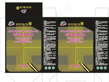 胶粉盒子图片 胶粉盒子图片