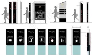 体育导向标识牌