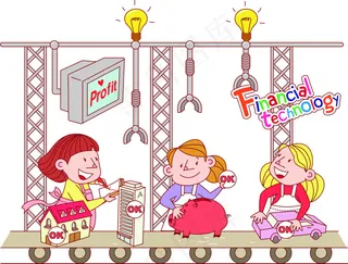 卡通 图画素材 背景素材 卡通人物...