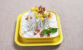 海南焦香西米布甸图片