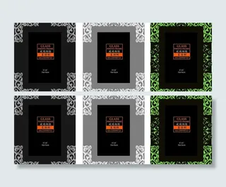 欧式花纹相框图片