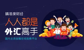 金融理财精准度财经网页banner