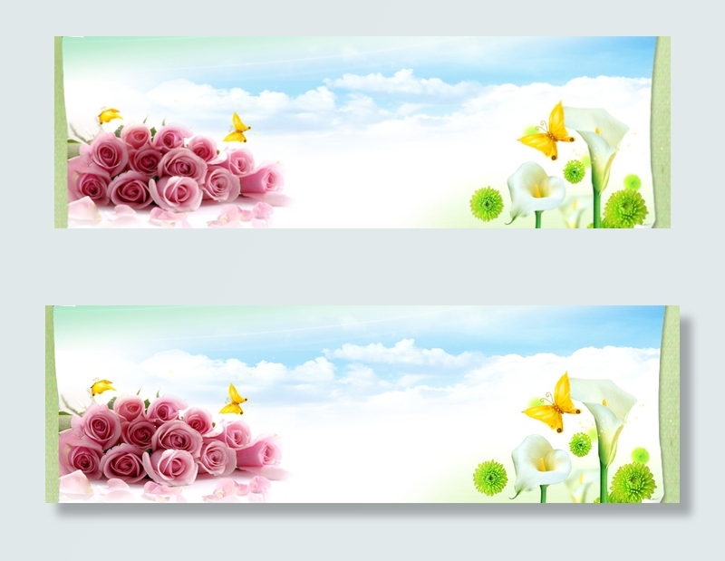 淘宝天猫自然海报背景图素材