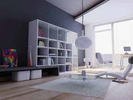 书房装修设计效果图