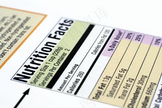 营养事实和卷尺