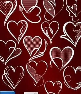 漂亮心形笔刷 下载