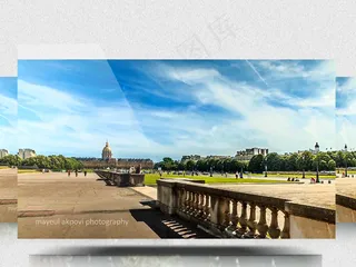 巴黎城市各个街道实拍视频CC0