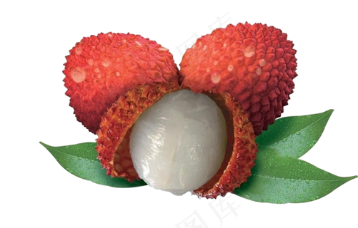 卡通水果荔枝设计png素材