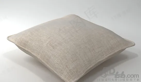 3D靠枕模型