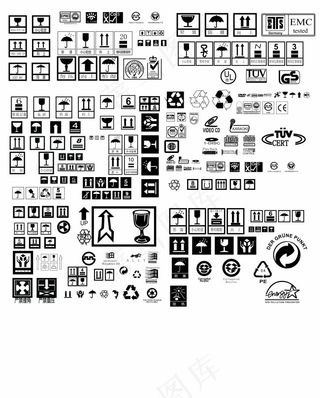 箱标标志大全cdr