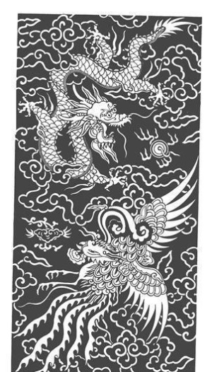 元明时代 矢量版画 古典图案 矢量中华五千年 AI源文件_0131