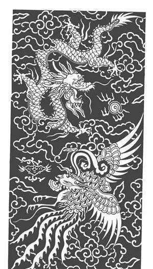 元明时代 矢量版画 古典图案 矢量中华五千年 AI源文件_0131