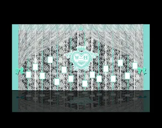 Tiffany婚礼迎宾区