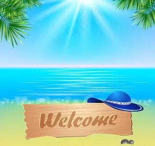 木制广告牌图片