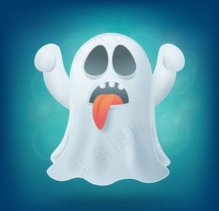 万圣节小鬼矢量