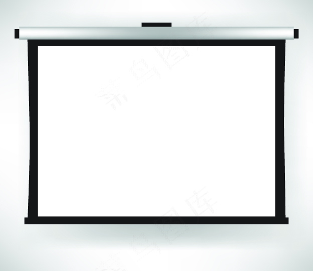 精美投影布矢量素材