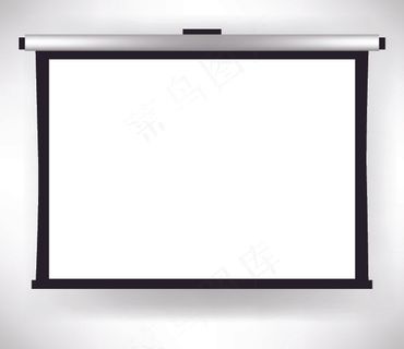 精美投影布矢量素材