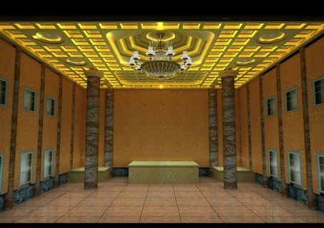 大雄宝殿吊顶效果图 大雄宝殿吊顶效果图